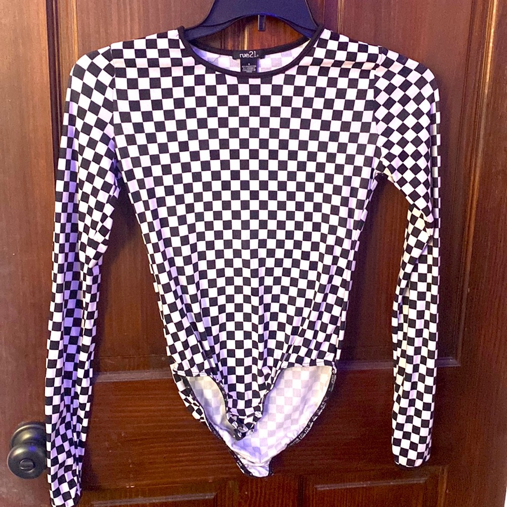 Checkerboard Bodysuit